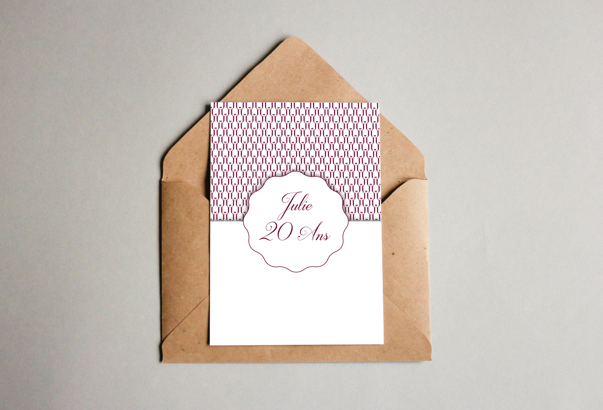 Invitation, Anniversaire 20 Ans – Réalisation 2017 – Print – Matthieu Loigerot Invitation, Anniversaire 20 Ans - Réalisation 2017 - Print - Matthieu Loigerot