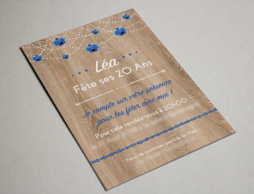 Invitations anniversaire