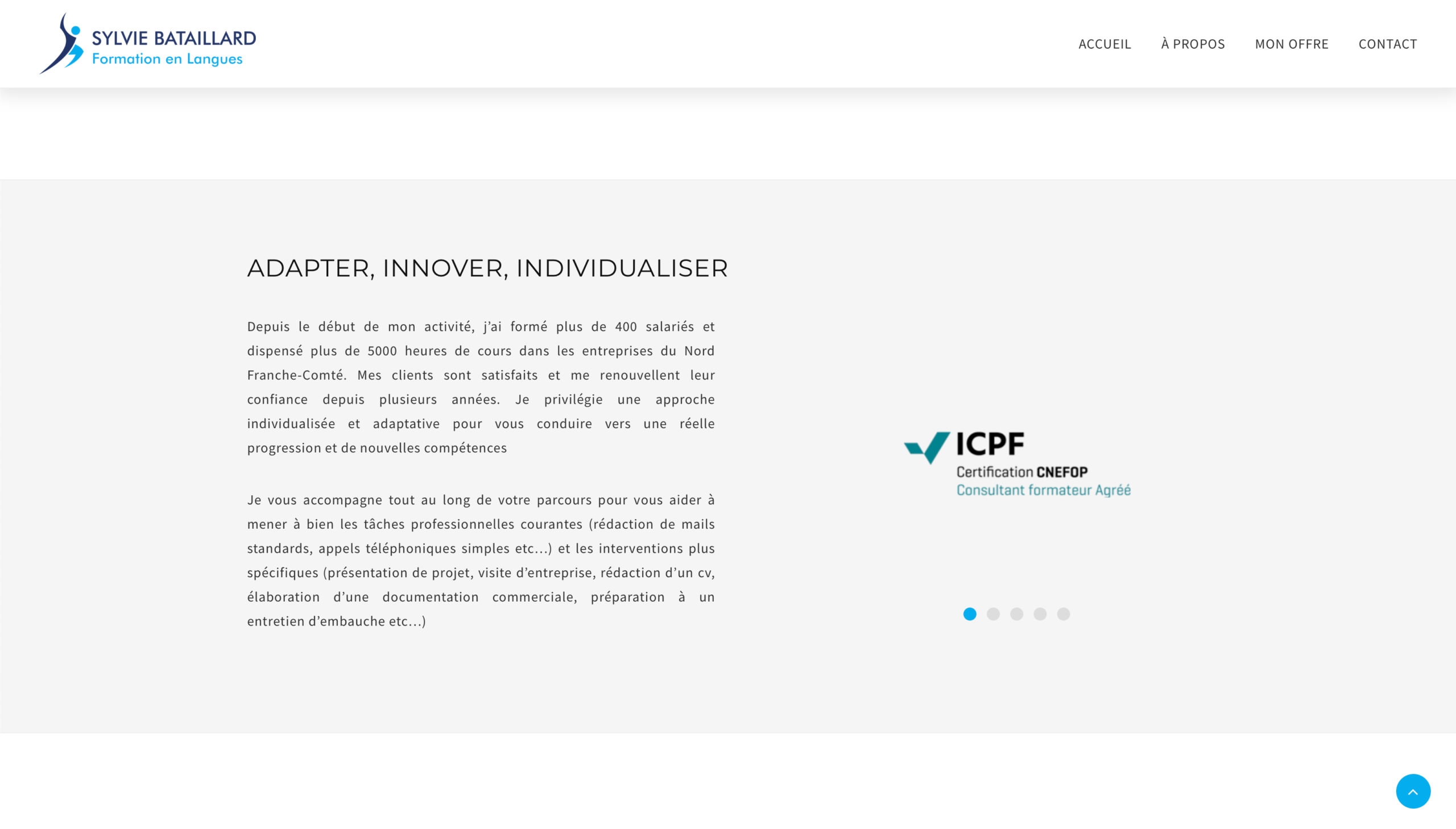Sylvie Bataillard | Consultante formatrice en langues – 2020 – Webdesign – Matthieu Loigerot Sylvie Bataillard | Consultante formatrice en langues - 2020 - Webdesign - Matthieu Loigerot