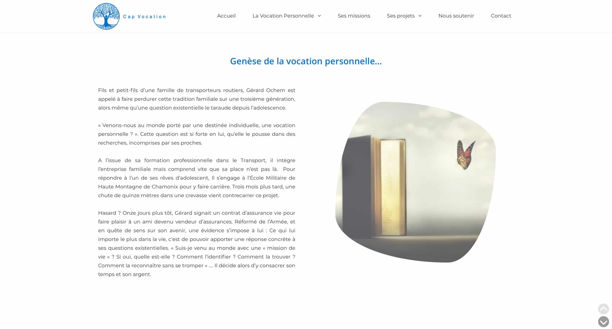 Cap Vocation – 2020 – Webdesign – Matthieu Loigerot Cap Vocation - 2020 - Webdesign - Matthieu Loigerot