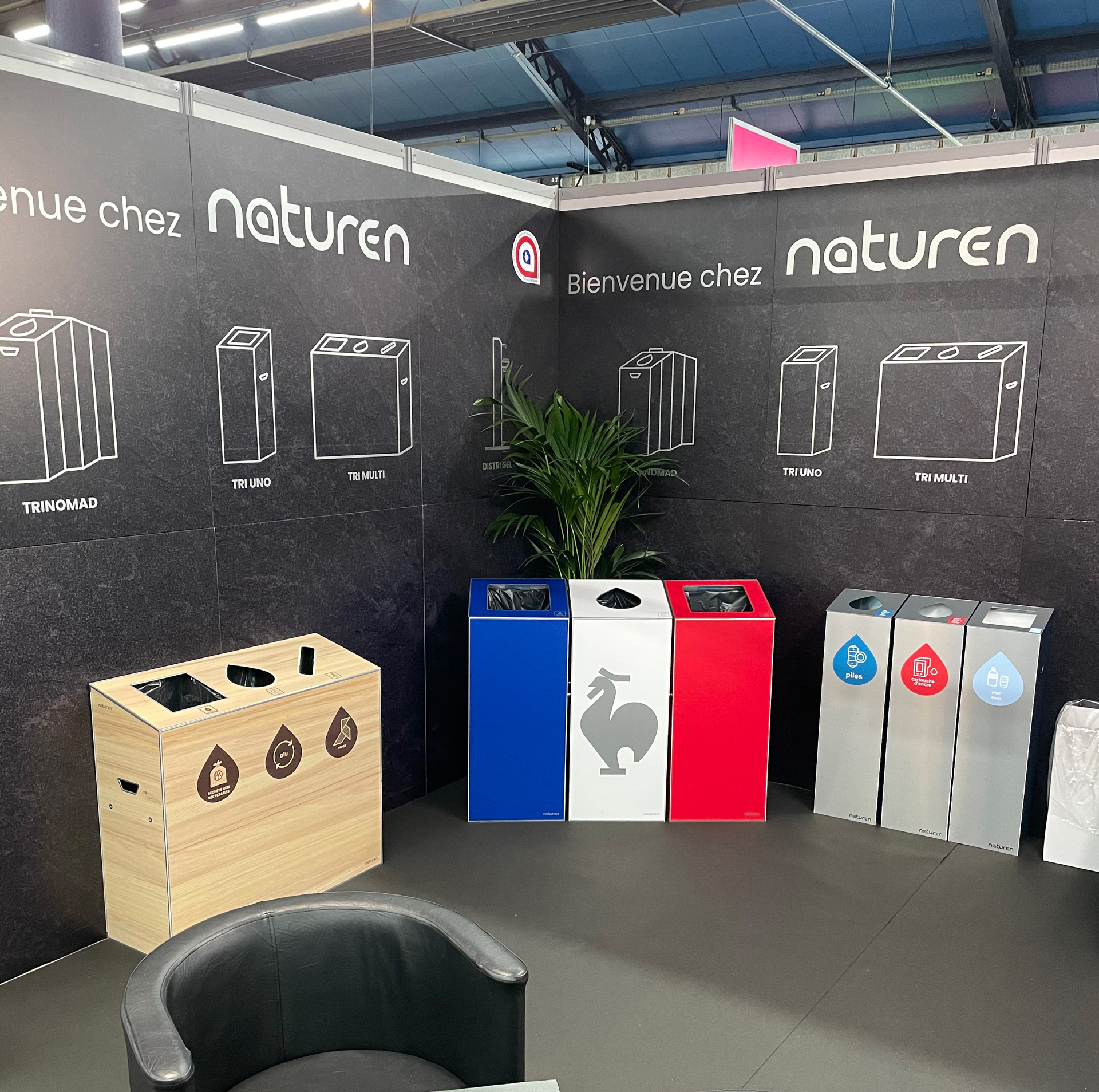 Stand Naturen au Salon Vivre l'Entreprise - Matthieu Loigerot