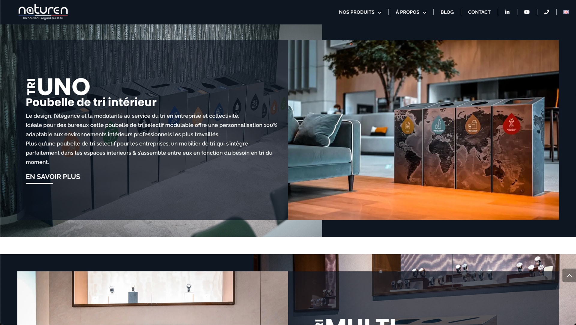 Site internet Naturen - 2022 - Webdesign - Matthieu Loigerot