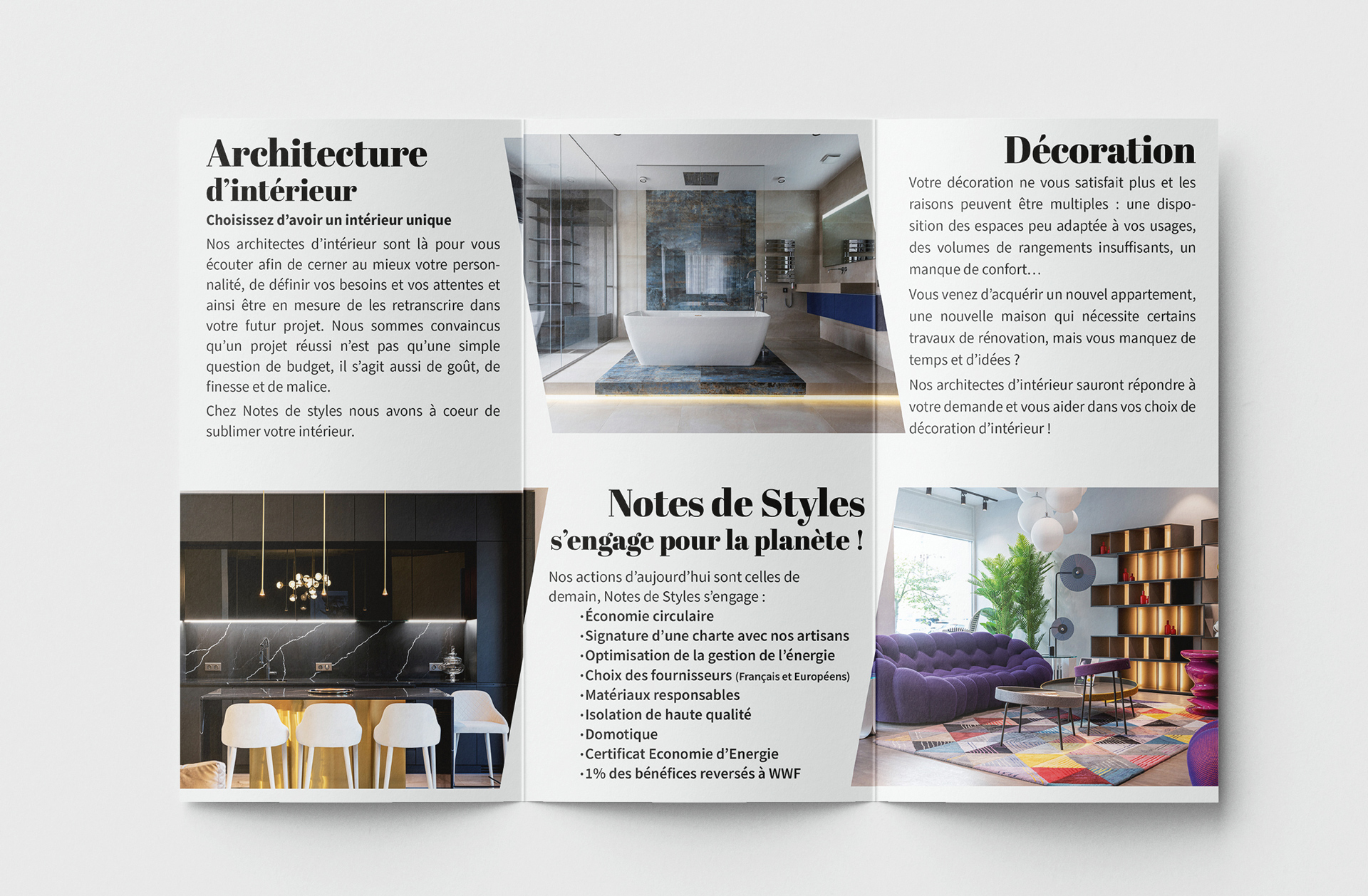 Identité visuelle - Notes de Styles - Matthieu Loigerot Webdesigner Graphiste Freelance