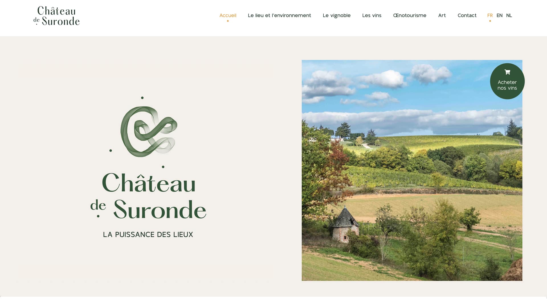Château de Minière et de Suronde - 2025 - Webdesign - Matthieu Loigerot