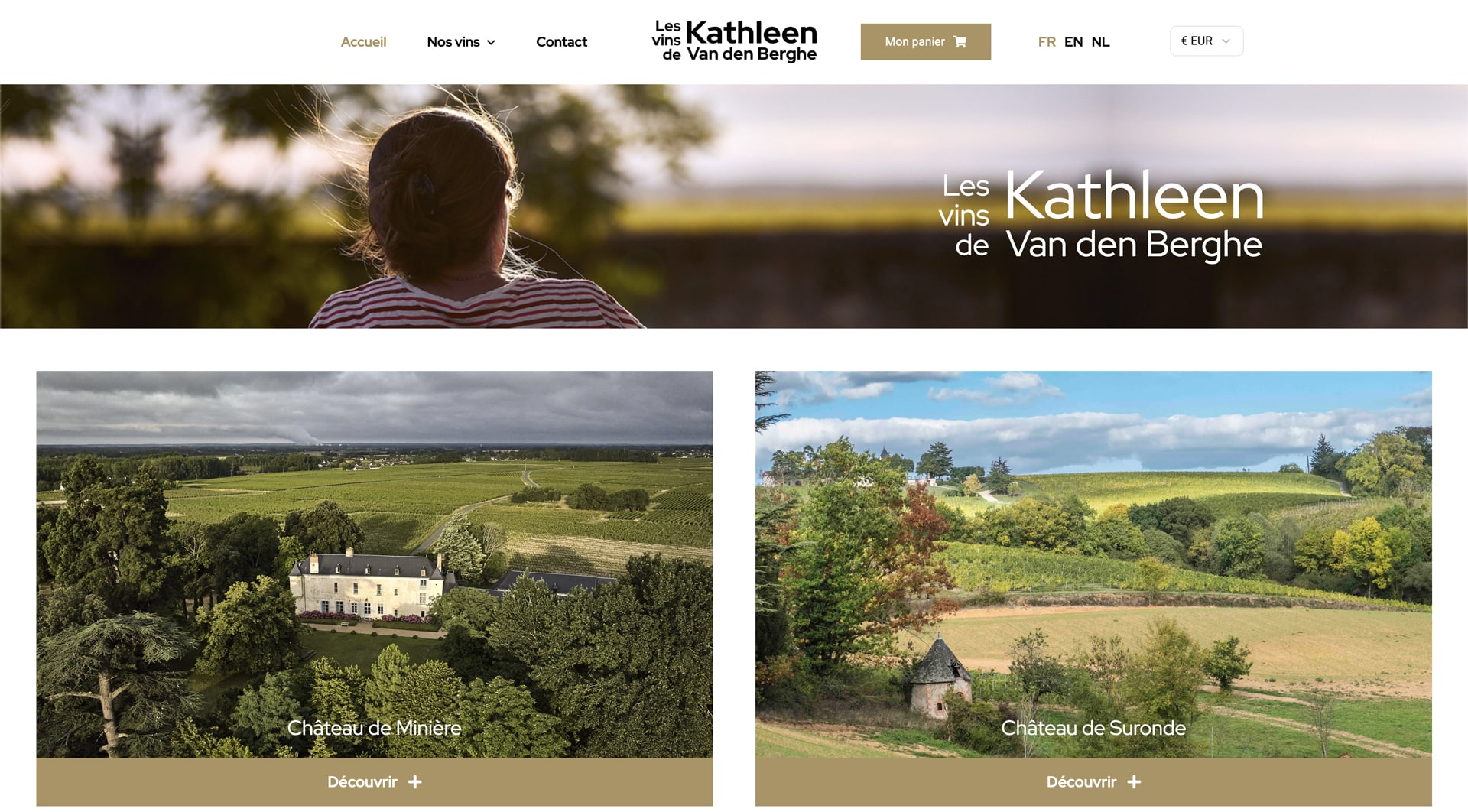 Château de Minière et de Suronde - 2025 - Webdesign - Matthieu Loigerot