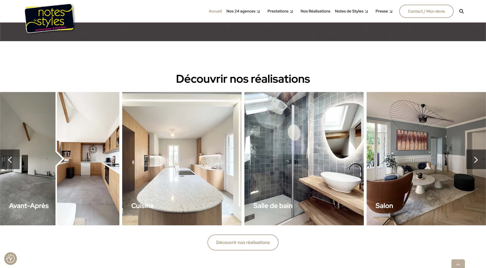 Notes de Styles - 2025 - Webdesign - Matthieu Loigerot