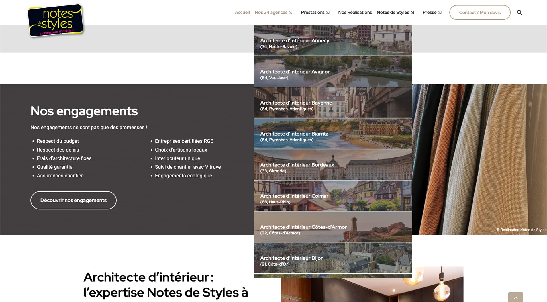 Notes de Styles - 2025 - Webdesign - Matthieu Loigerot