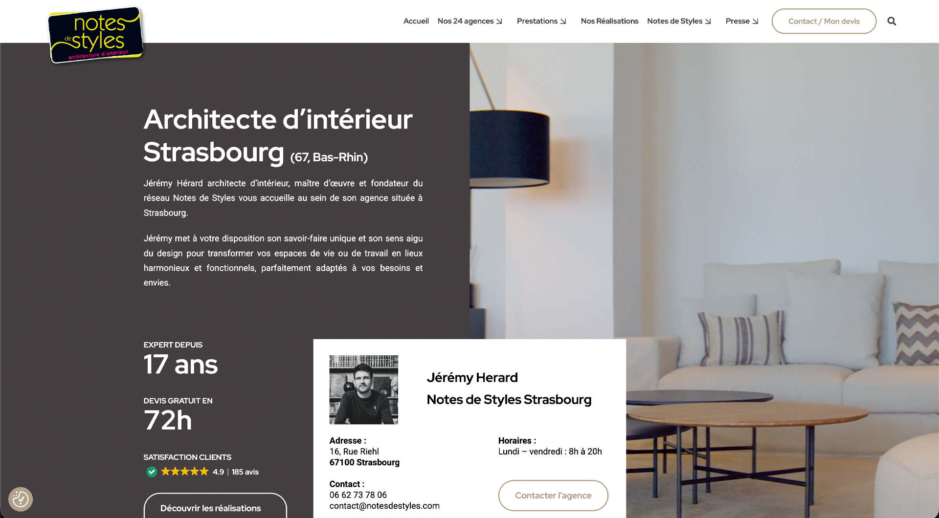 Notes de Styles - 2025 - Webdesign - Matthieu Loigerot