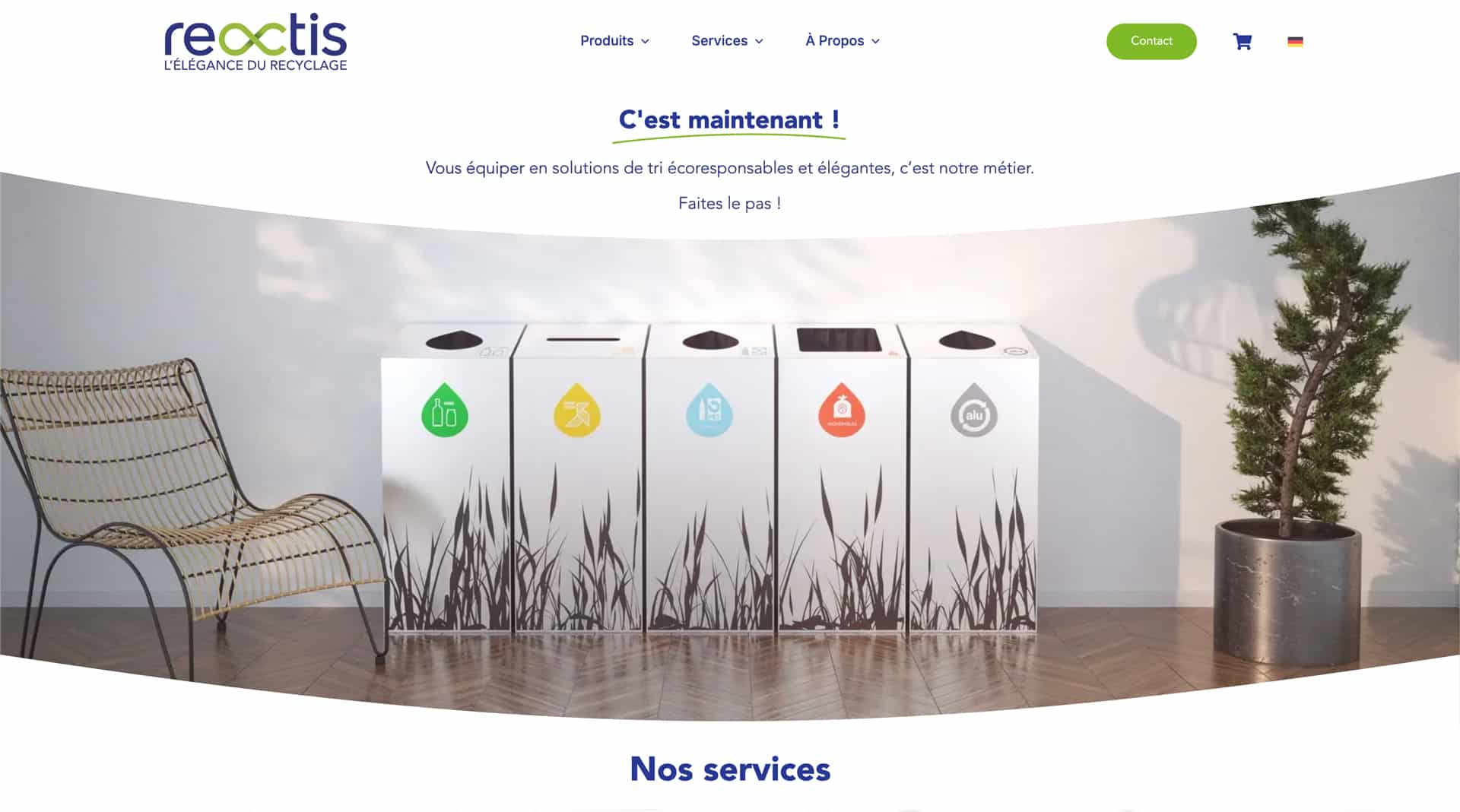 Reactis - 2025 - Webdesign - Matthieu Loigerot